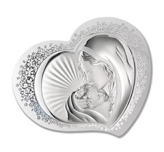 Ікона срібна Valenti Богоматір з Немовлям (37,5 x 30 см) 81311 1L