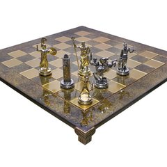 Шахматы "Посейдон" коричневые Manopoulos (54 x 54 см) 088-1902S