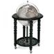 Глобус-бар підлоговий Zoffoli (Італія) Elegance, чорний (58 х 58 х 90 см) 248-0004