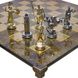 Шахматы "Посейдон" коричневые Manopoulos (54 x 54 см) 088-1902S