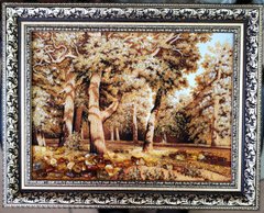 Картина із бурштину "Загадковий ліс" (40 x 50 см) BK0005