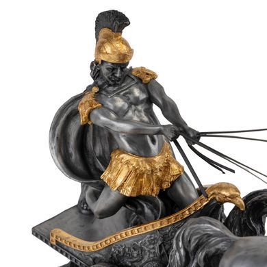 Статуэтка "Римский воин на колеснице" Veronese (27 x 8 x 17 см) 72011A7