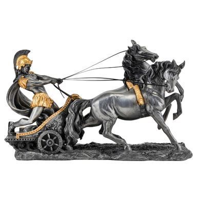 Статуэтка "Римский воин на колеснице" Veronese (27 x 8 x 17 см) 72011A7