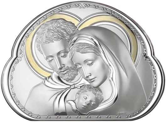 Икона серебряная Valenti Святое Семейство (16,5 x 23 см) 8002 4L