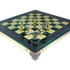 Шахи "Римляни" зелені Manopoulos (36 x 36 см) 088-0501S