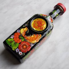 Бутылка с петриковской росписью (0,5 л) IS047
