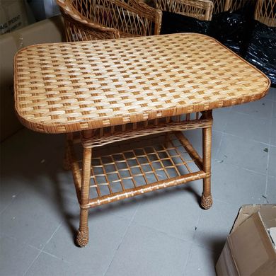 Стіл столовий з лози (90 x 60 x 70 см) SL005