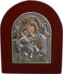 Ікона Божої Матері "Достойно є" (8,5 x 10 см) 466-7836