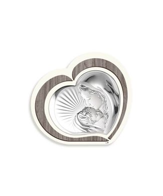Ікона срібна Valenti Богоматір з Немовлям (32 x 35,5 см) L221 5