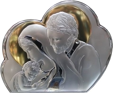 Ікона срібна Valenti Свята Родина (21 x 25 см) 81245 5L