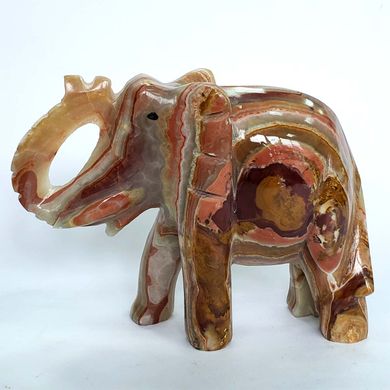 Фігурка з оніксу "Слон" (15 x 5 x 12 см) FO0014