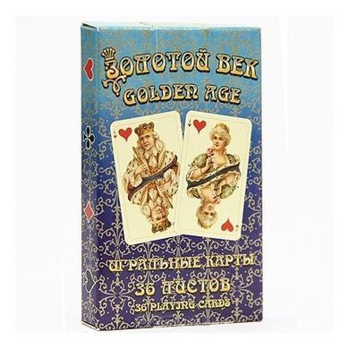 Карти гральні Piatnik Golden Age 36 карт (1487)