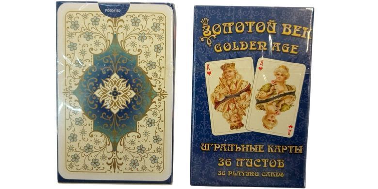 Карти гральні Piatnik Golden Age 36 карт (1487)