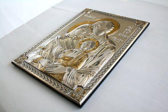 Ікона срібна Valenti Свята Родина (18 x 25 см) 18043 5L