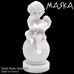 Фігурка з алебастру Maska Амур (h-10 см) 395-0634