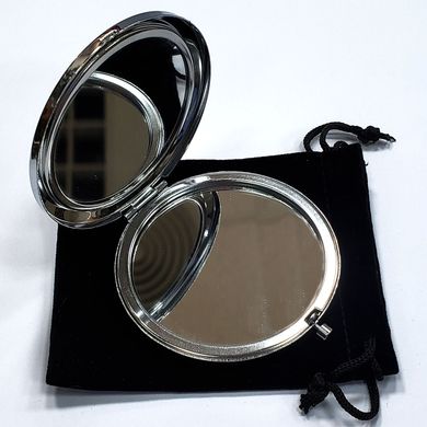 Карманное зеркальце с росписью БД-01 (d-7 см) DR0003