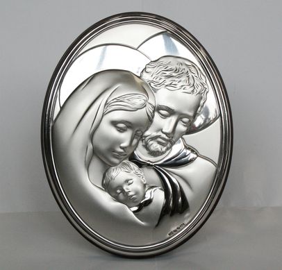Икона серебряная Valenti Святое Семейство (10 x 13 см) 786 3