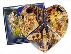 Набор стеклянных тарелок "G.Klimt" Carmani (3 шт., 27 х 29 см) 198-7029