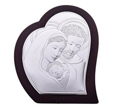 Ікона срібна Valenti Свята Родина (18 x 23 см) 81330 3L 1