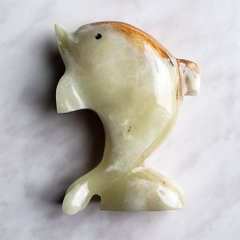 Фигурка из оникса "Дельфин" (h-10,5 см) FO0103