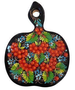 Дошка з петриківським розписом (18,5 x 15 x 1,5 см) TR0634