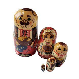 Матрешка "Украинец", 5 кукол (h-10,5 см) MU109