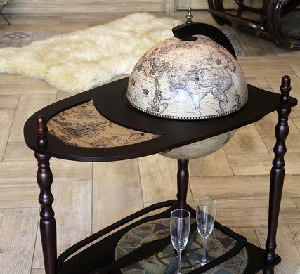Глобус-бар со столиком 33 см сфера, зодиак (71 х 45 х 89 см) 33035N