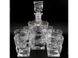 Хрустальный набор для виски Zig-Zag Bohemia (7 предметов, 300 мл, 750 мл) 199-1106