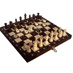 Шахи + шашки + нарди малі дерев'яні Madon (26,5 х 26,5 см) 142