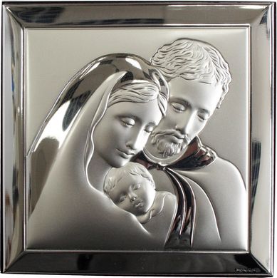 Ікона срібна Valenti Свята Родина (16 x 16 см) 739 4X