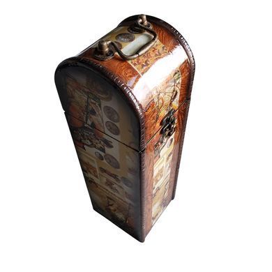 Подарункова коробка для пляшки (11 x 11 x 34 см) FT06384A