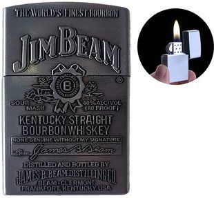 Запальничка кишенькова Jim Beam (Звичайне полум'я) 4901-3