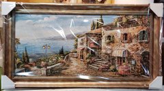 Гобеленовая картина с люрексом "Морское побережье" (49 x 88 см) GB108-1