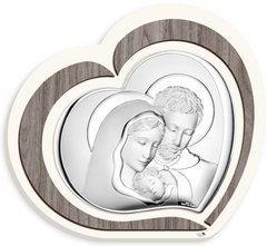 Ікона срібна Valenti Свята Родина (21,5 x 24,5 см) L220 4