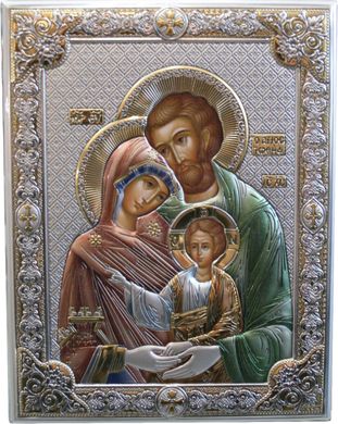 Икона серебряная Valenti Святое Семейство (12 x 16 см) 85313 3LCOL
