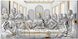 Ікона срібна Valenti Тайна Вечеря (15 x 26 см) 81221 5XLORO