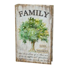 Книга-сейф "Семейное дерево" (26 x 17 x 5 см) 0001-022