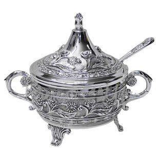Сахарница с ложкой (14 x 9,5 x 12 см) 466-1141