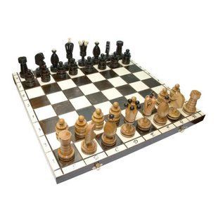 Шахи Madon "Королівські" великі інкрустовані (49,5 x 49,5 см) C-107
