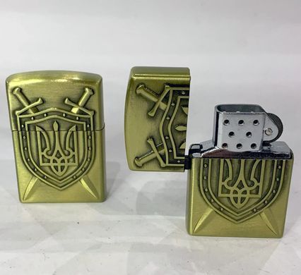 Запальничка газова Україна (Звичайне полум'я, Кремнієва, випадковий колір) HL-4550-55