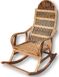 Крісло-качалка розбірне з лози (115 х 65 х 140 см) KK003
