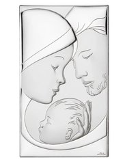 Икона серебряная Valenti Святое Семейство (12 x 20 см) 81255/4XL