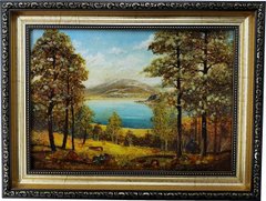 Картина із бурштину "Природа" (28 x 37 см) BK0018