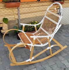Крісло-качалка з лози розбірне (120 x 68 x 117 см) KK003_2