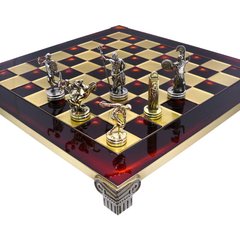 Шахи "Дискобол" Manopoulos (36 x 36 см, червоні) 088-0703S
