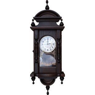 Годинник настінний з маятником (26 x 11 x 75 см) GD002