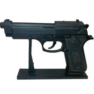 Зажигалка в форме пистолета Beretta M9 с турбо-пламенем HL-626