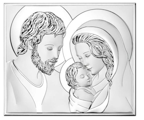 Ікона срібна Valenti Свята Родина (26 x 32 см) 81340/5L