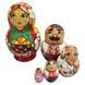 Матрьошка "Українка", 5 ляльок (h-8,5 см) MU068