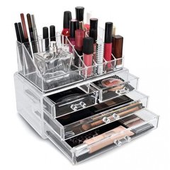 Акриловый органайзер для косметики Cosmetic Storage Box 4 Drawer (22 x 14 x 18 см) CX-6704